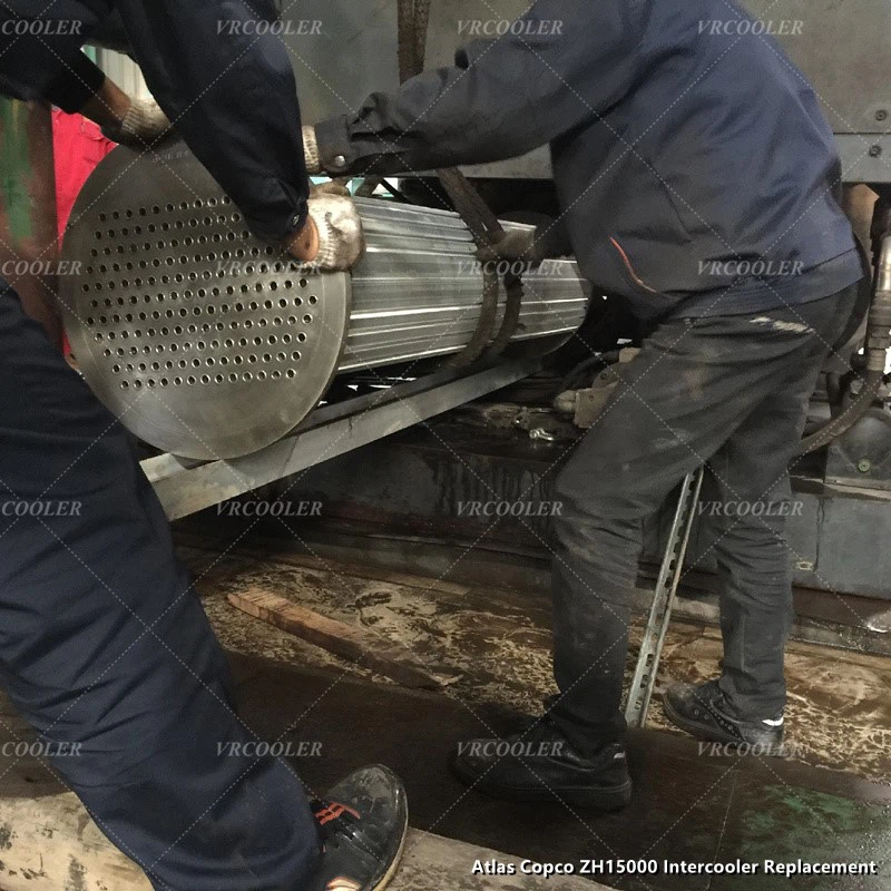 Atlas Copco ZH15000 Intercooler Replacement 1 Atlas Copco ZH15000 Intercooler Replacement 1